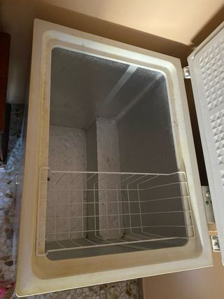 Arcón  congelador blanco