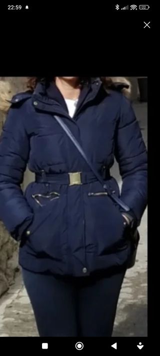 Chaquetón azul