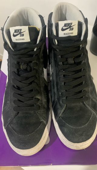 Nike SB Blazer Mid Zapatillas Negras
