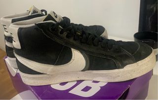 Nike SB Blazer Mid Zapatillas Negras