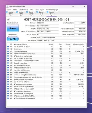 6 discos duros 500GB portátil 