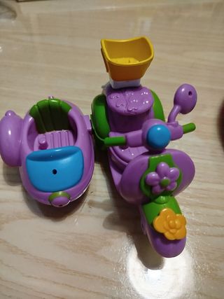 Moto y Coche Pin y Pon