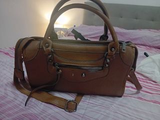 Borsa donna modello Balenciaga marrone