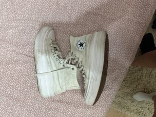 Converse Blancas Plataforma