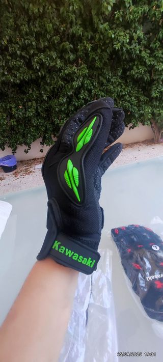 Guantes de moto Kawasaki 