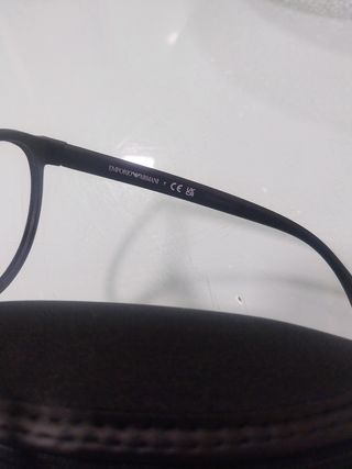 Montura Gafas Emporio Armani Negra/Gris