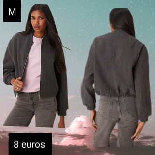 Chaqueta gris talla M