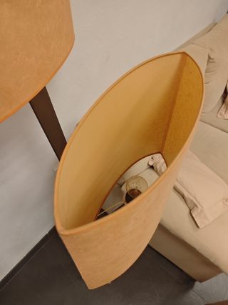 Lámpara de pie moderna 2 luces