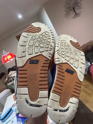 Nike Air Trainer 3 Marrón y Blanco, 
talla 44, 