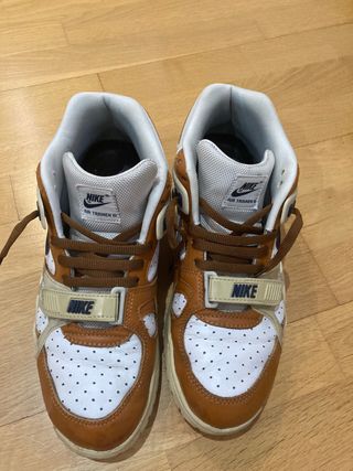 Nike Air Trainer 3 Marrón y Blanco, 
talla 44, 