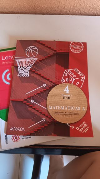 Venta libros de 4 de la Eso 
