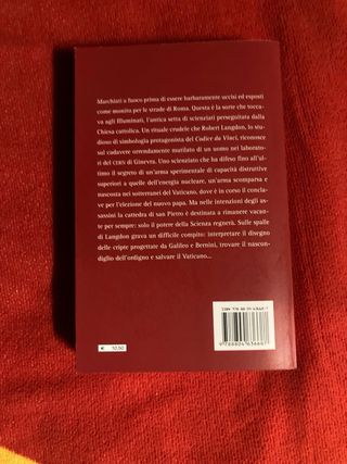 Libro “Angeli E Demoni”.