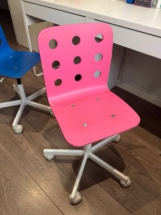 Escritorio infantil doble + 2 sillas Ikea