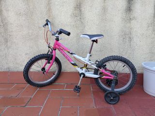 Bicicleta Monty 16 infantil niña niño rosa