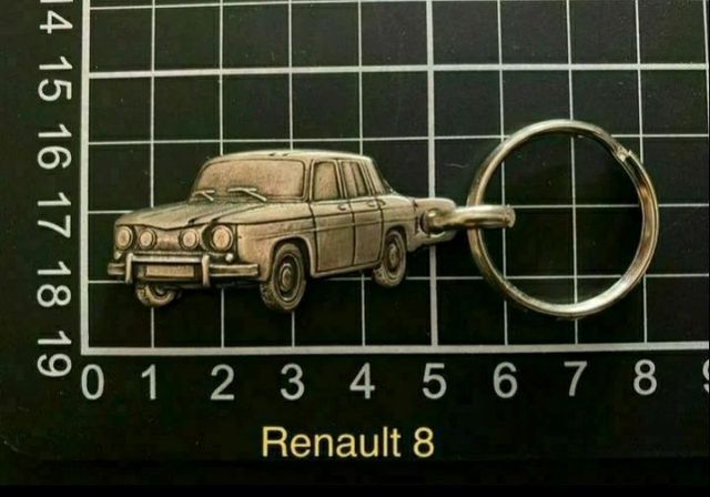 Llavero Renault 8 Vintage