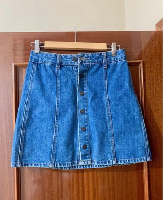 Falda vaquera Pull&Bear Talla S