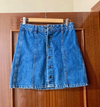 Falda vaquera Pull&Bear Talla S