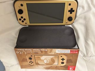 Nintendo Switch Lite Edición Hyrule+Hogwarts+pokem
