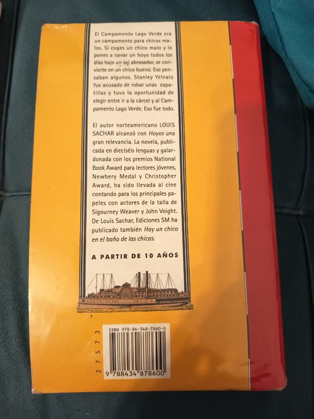 Libro Hoyos de Louis Sachar