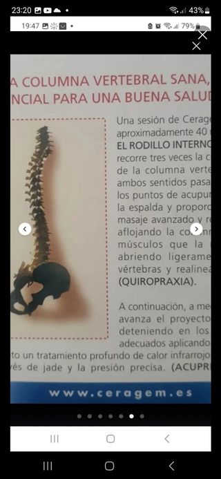 Camilla ceragem master 3500de masajes con rodillo