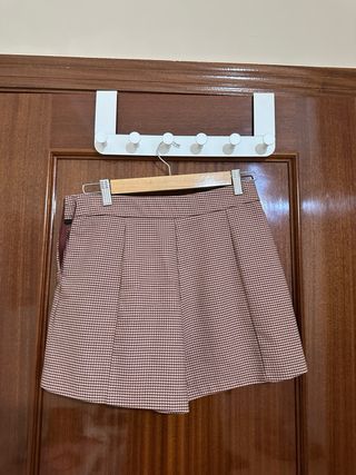 Falda pantalón Zara cuadros