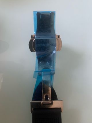 Correa Caucho Longines 20mm Negra