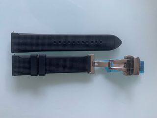 Correa Caucho Longines 20mm Negra