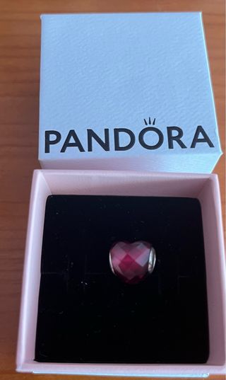 Charm Pandora Corazón Rojo