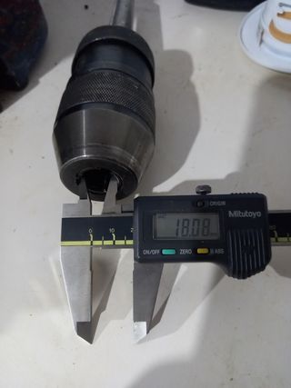 Mandril para taladro de banco