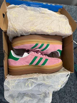 Zapatillas Adidas Gazelle Bold W Talla 39.5