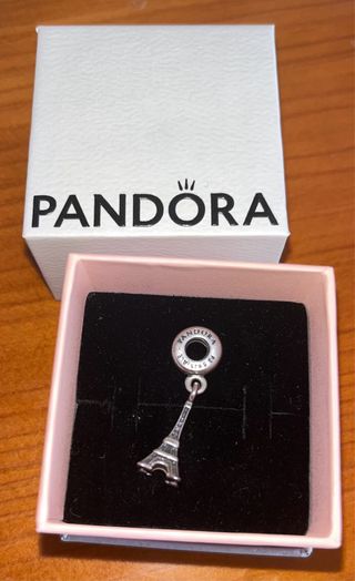 Charm Pandora Torre Eiffel Plata