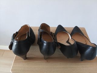 Zapatos de tacón negros