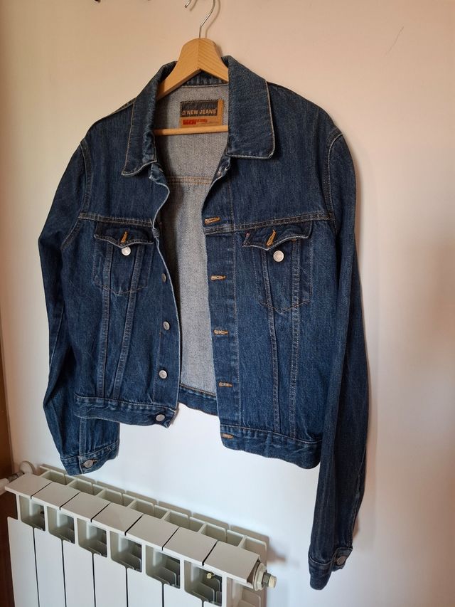 Giubbino Jeans New Jeans Blu Scuro