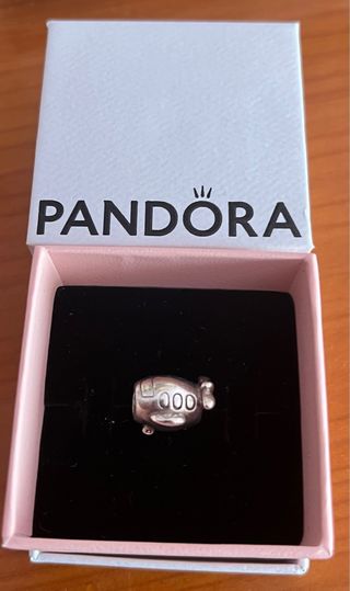Charm Pandora Avión Plata