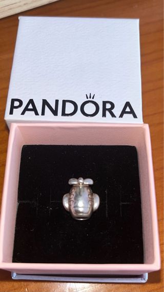 Charm Pandora Avión Plata