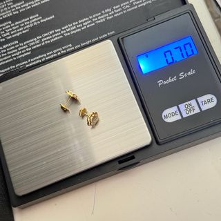 Pendientes oro 18kt con circonita