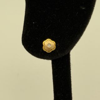 Pendientes oro 18kt con circonita