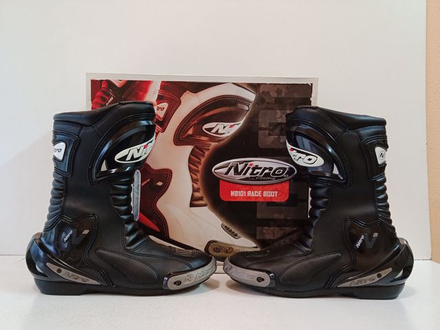 Botas Moto Nitro NB101 Race Talla 43 y 45 Nuevas