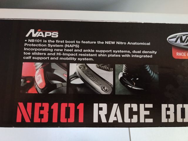 Botas Moto Nitro NB101 Race Talla 43 y 45 Nuevas