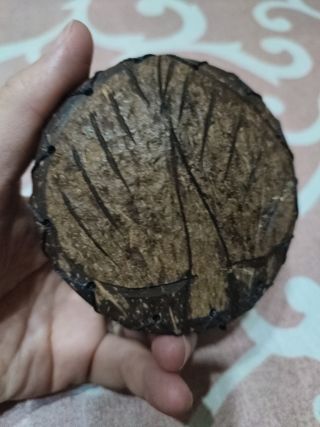 Portamonete in guscio di cocco