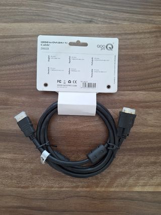 Cable HDMI a DVI (24+1) QOO 1.8M