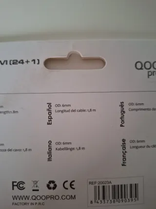 Cable HDMI a DVI (24+1)