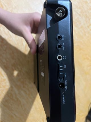 Antena Negra con Cable
