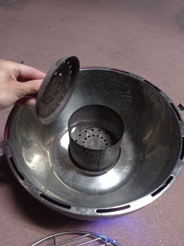 LotusGrill Churrasco Sem Fumo Rosa/Prata