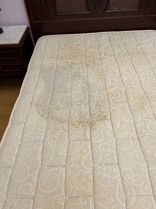 Cama, con colchón y canapé
