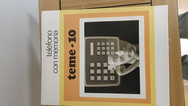 Teléfono  Amper TM10 Beige/Gris