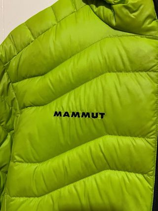 Plumífero Mammut Broad Peak verde/lima