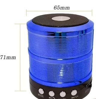 Altavoz Bluetooth Portátil Azul