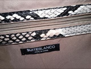 BOLSO SERPIENTE MARRON 