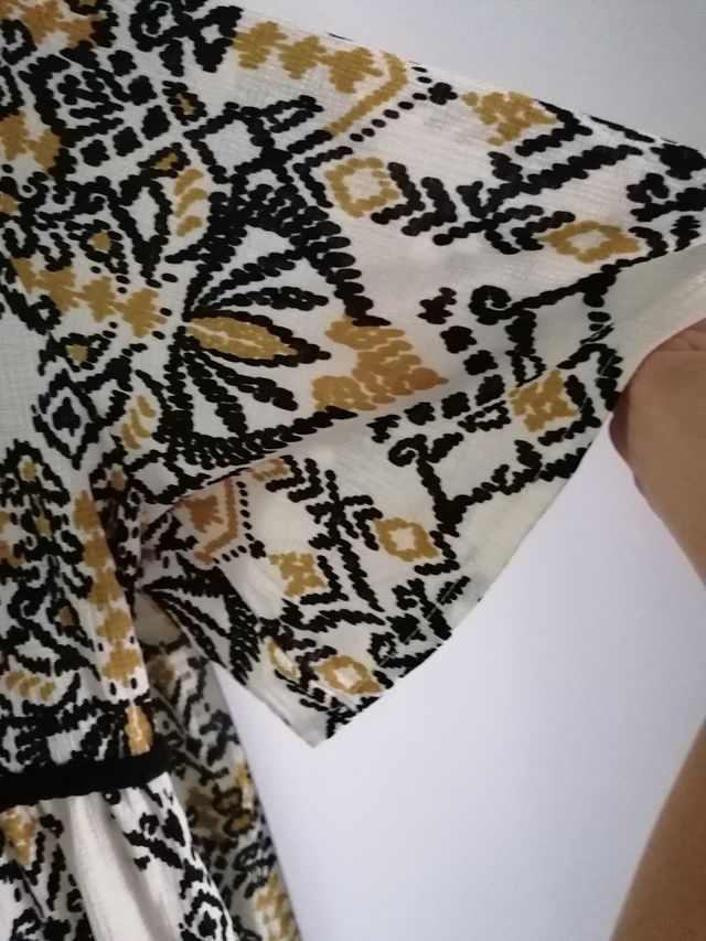 Vestido largo Sfera estampado